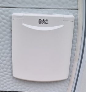 Gas Außensteckdose